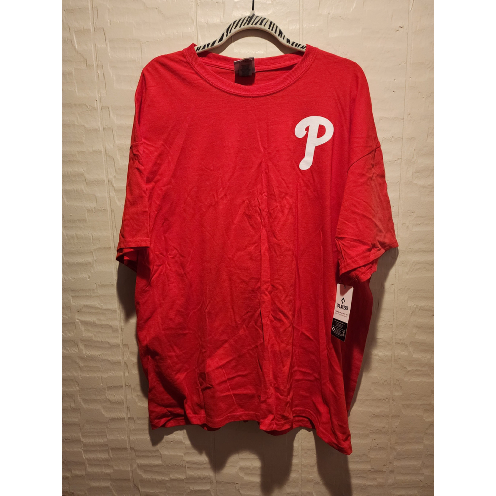 Men's Players MLB T-Shirt, 2XL, Red